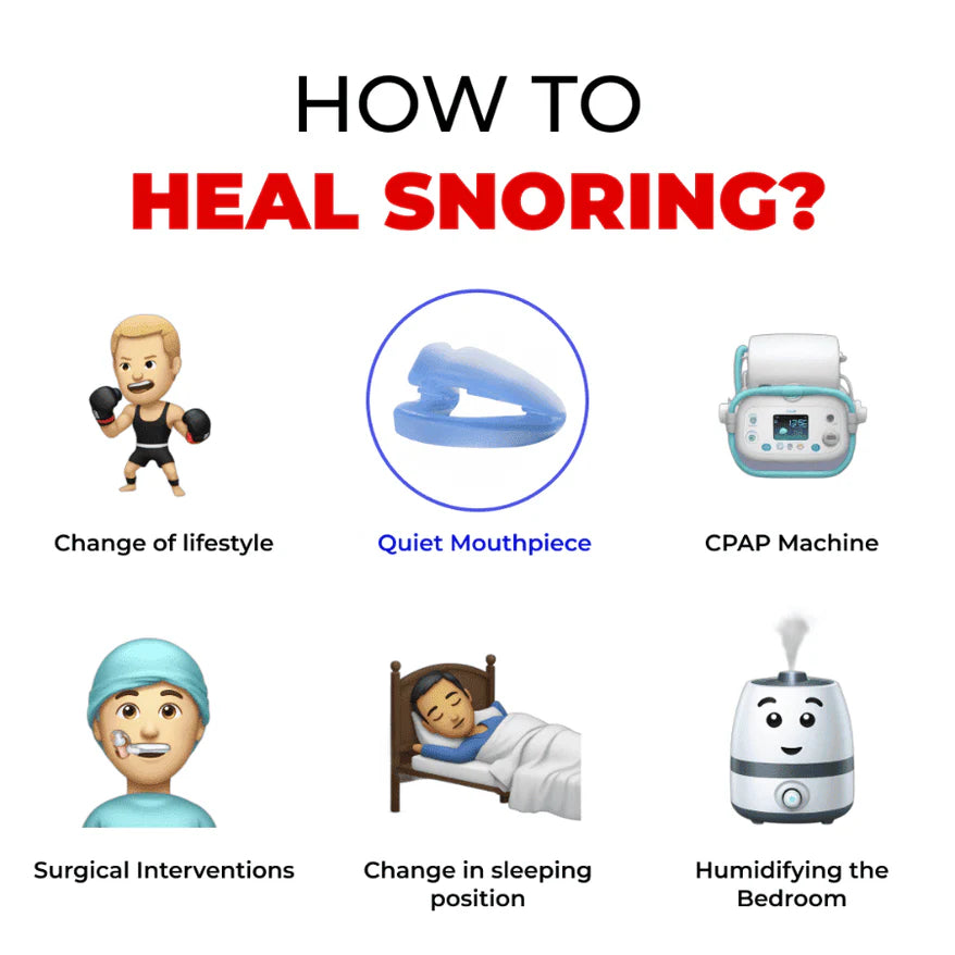DAWZE NightHush™ – Comfort-Fit Anti-Snoring Mouthpiece