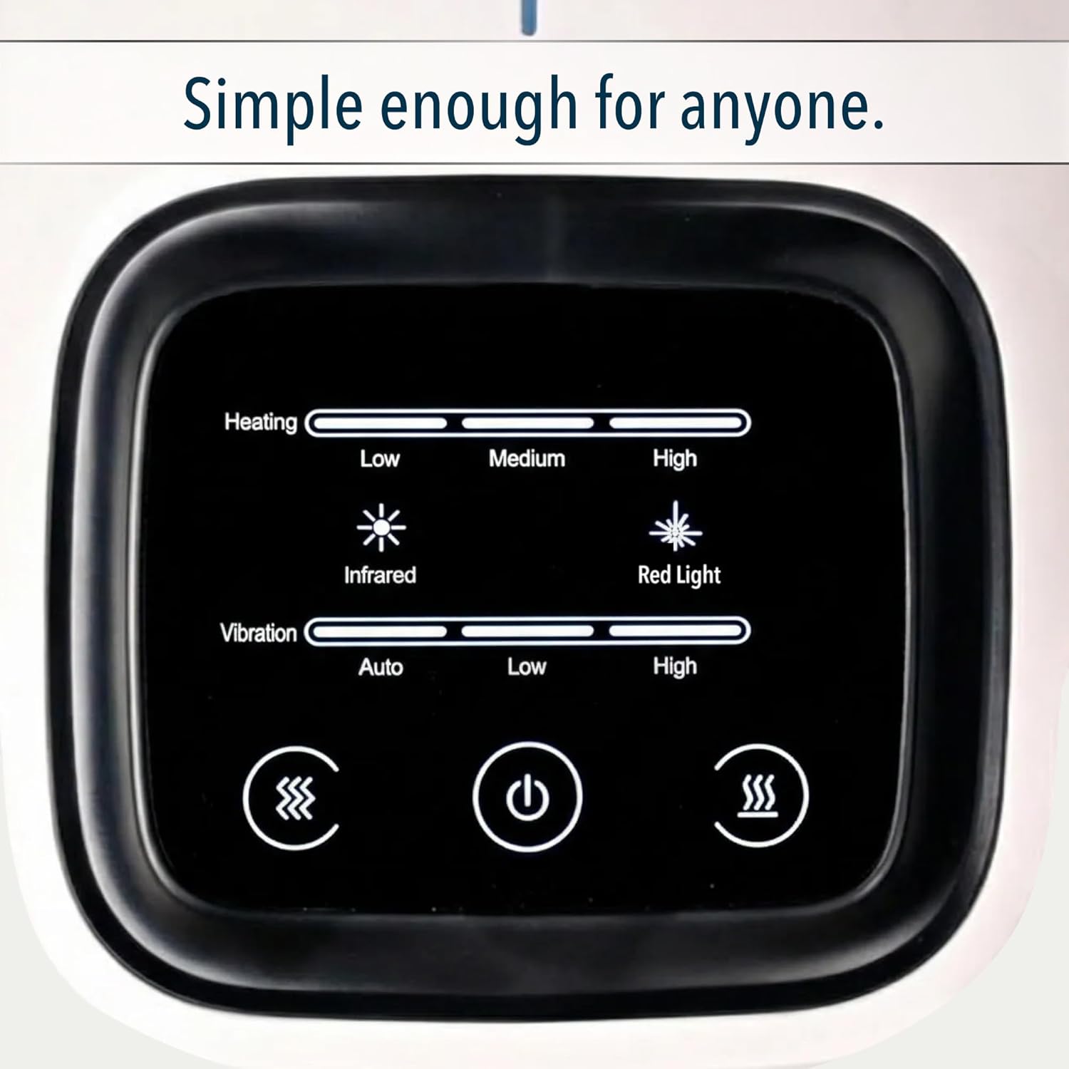 DAWZE KneeRevive™ — 3-in-1 Heat, Red Light & Massage Therapy